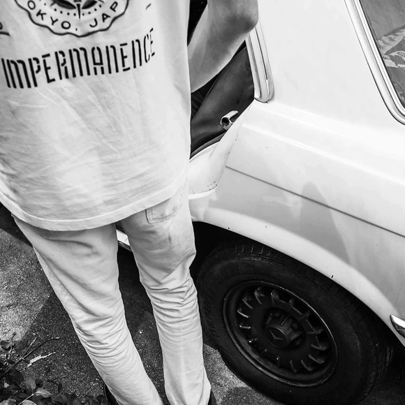 NWOT DEUS EX MACHINA, TOKYO ADDRESS TEE - VINTAGE WHITE, Size M - Picture 4 of 4